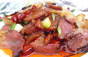 張家界土家臘肉，味道美極了！
